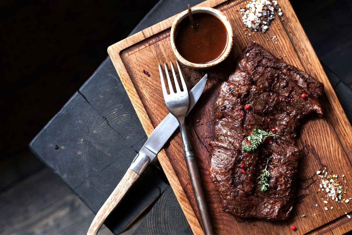 Premium Grass Fed Striploin Steak