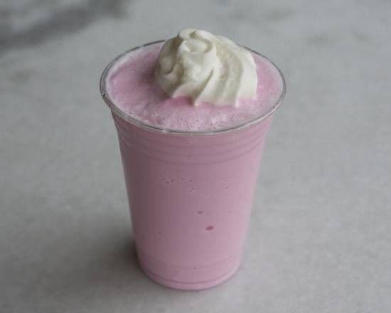 Milkshake aux fraises / Strawberry milkshake