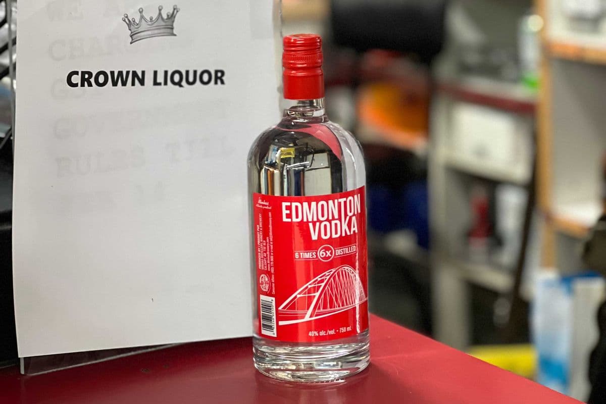 Edmonton vodka (1 x 750ml)
