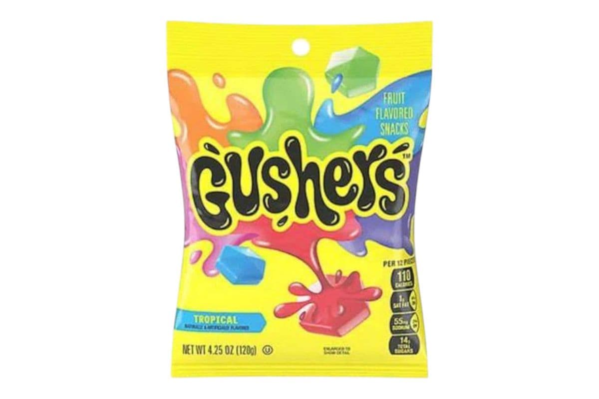 Gushers Tropical Mix (120gm) (110 Cal)