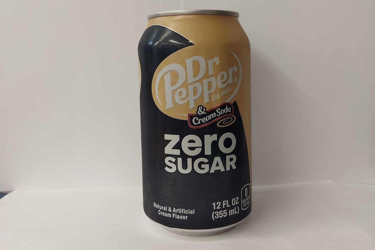 Dr. Pepper cream soda zero sugar