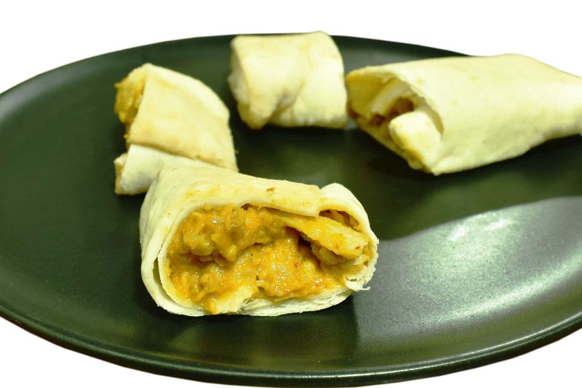 Curry Chicken Roti