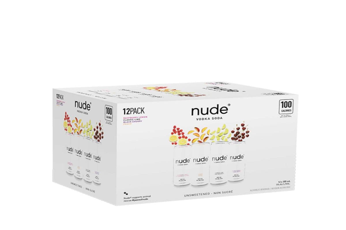 NUDE VODKA SODA MIXER (12 x 355ML CANS) (12 x 12*355 ML)
