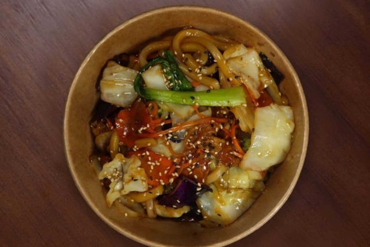 Veggie Stir-Fried Ramen