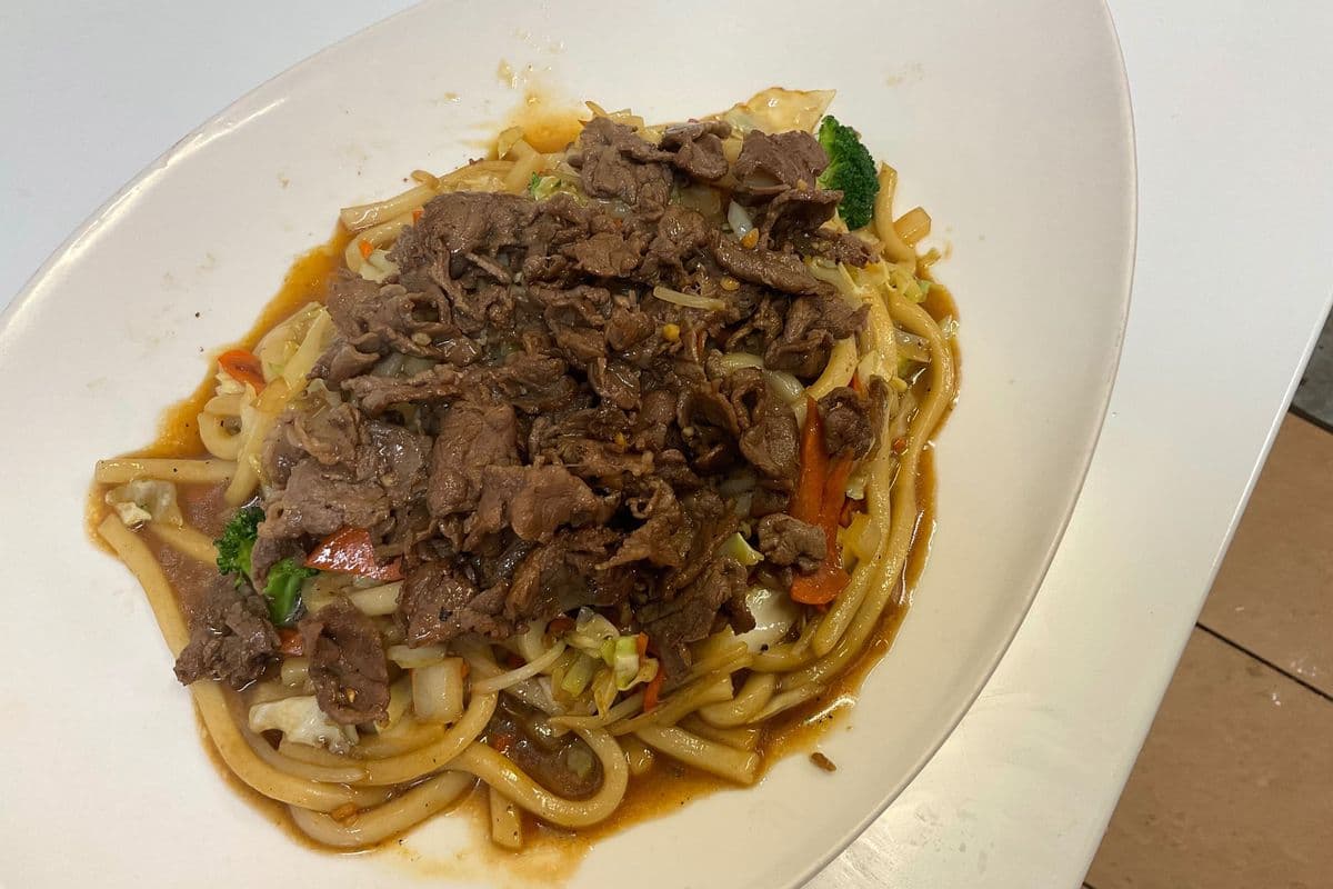 89. Beef Fried Udon