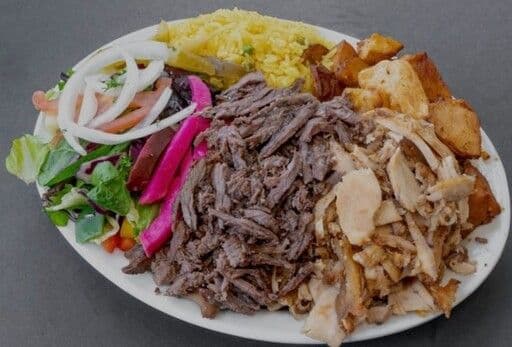 Mixed Shawarma Plate