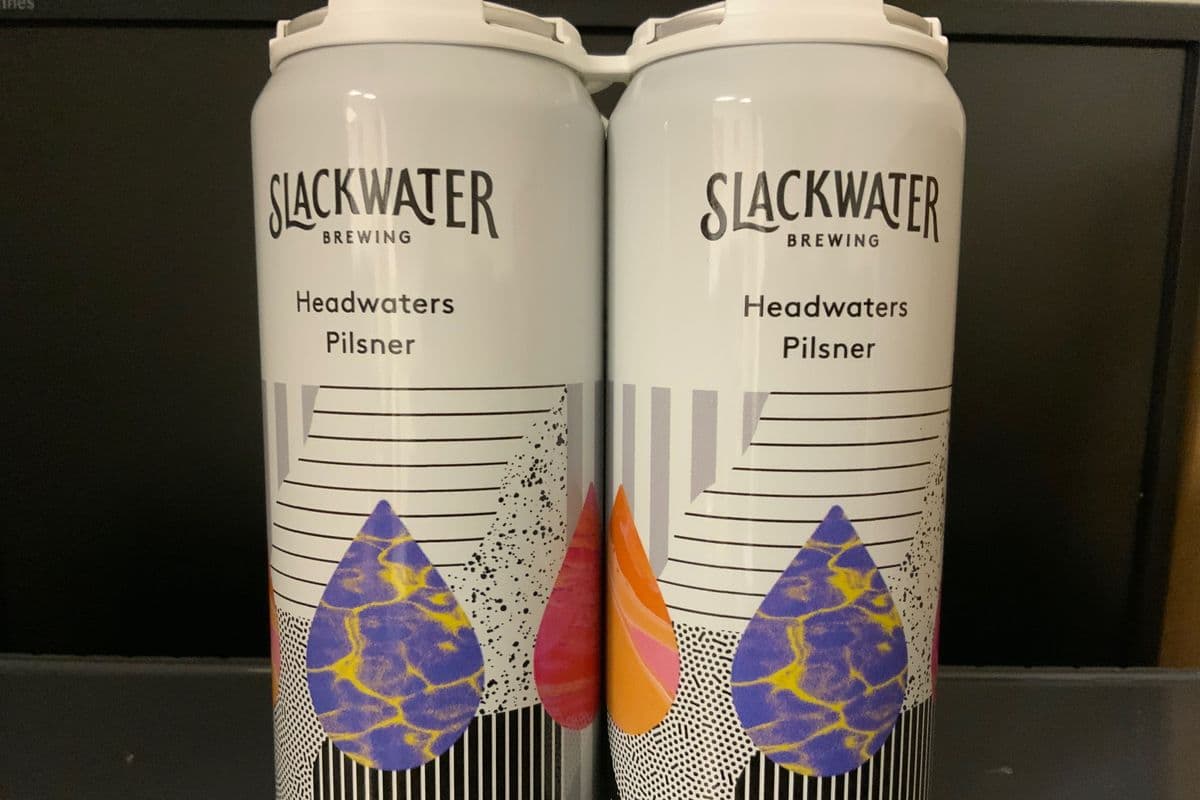 SLACKWATER - HEADWATERS PILSNER (4 x 473ml)