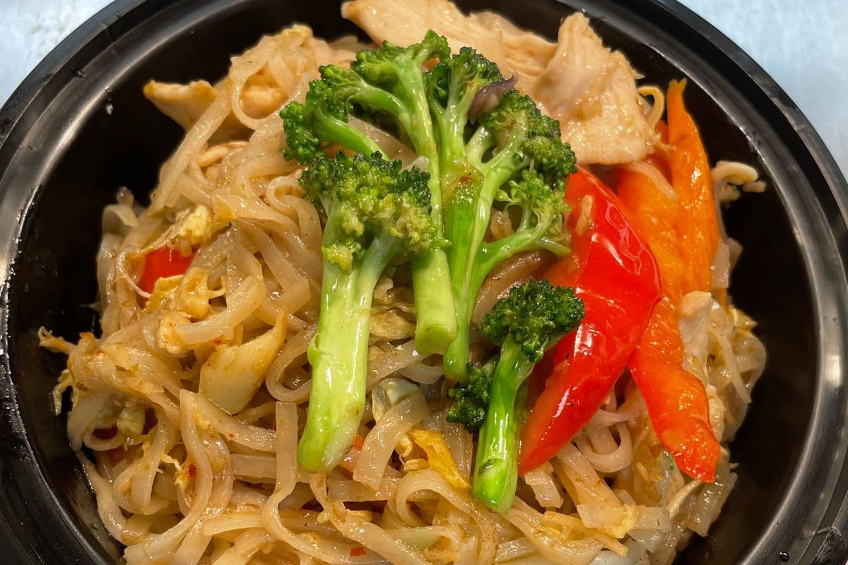 Thai Basil Noodle Stir Fry