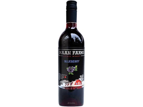 Maan Farms Blackberry Dry, 750mL fruit wine (12% ABV)