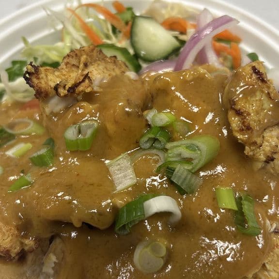 Chicken Satay Vermicelli Bowl