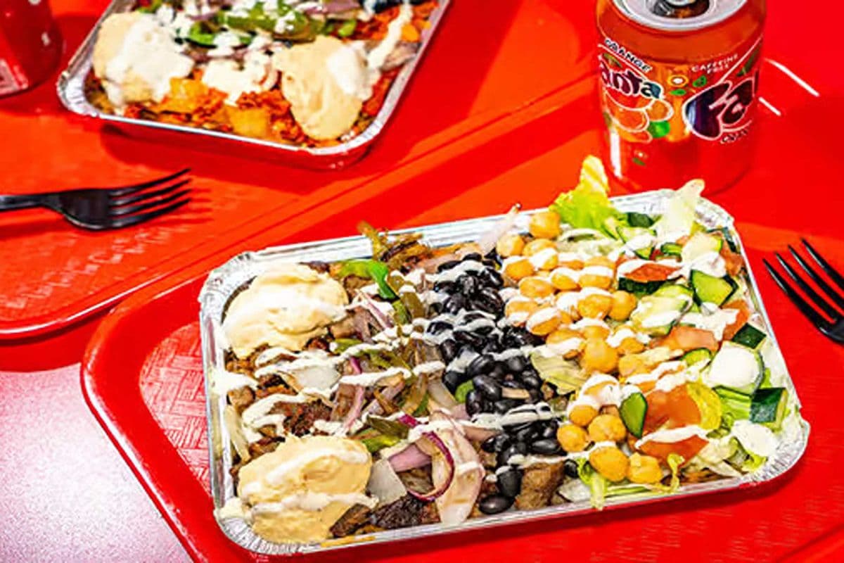 The Mix Over Rice (Chicken and Lamb Mix) Platter