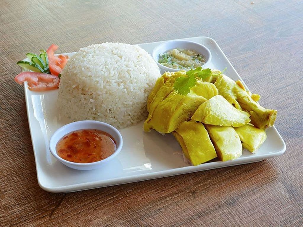 R1Hainanese Chicken Rice R1海南雞飯