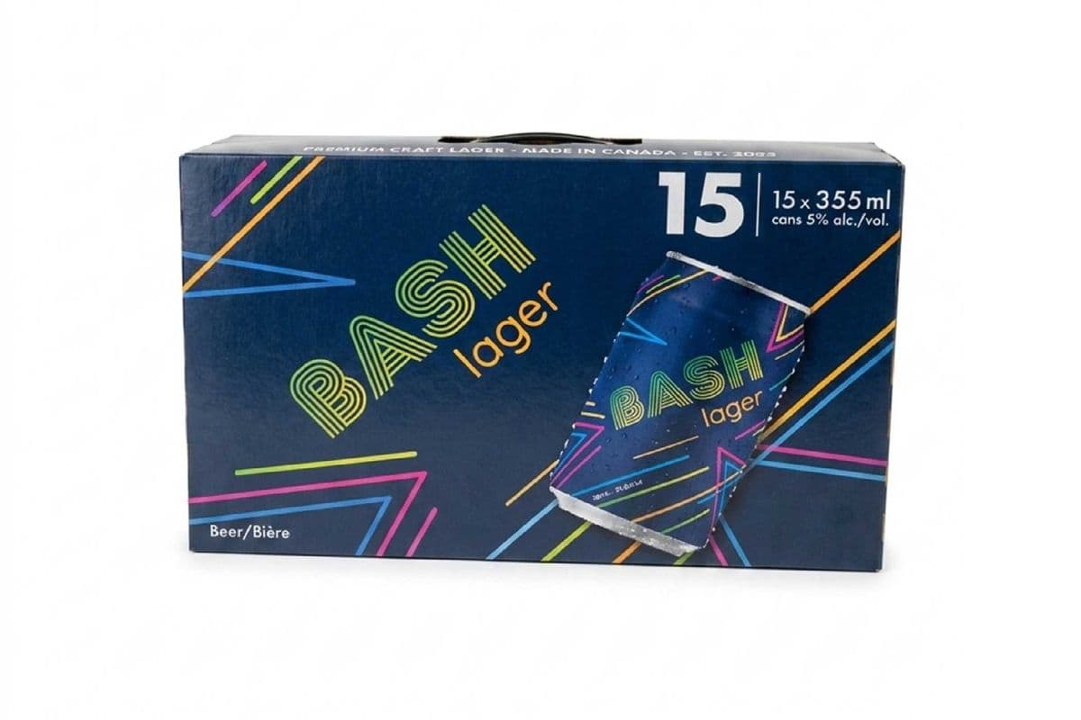 148289. BASH LAGER (15 x 355ML (CANS))