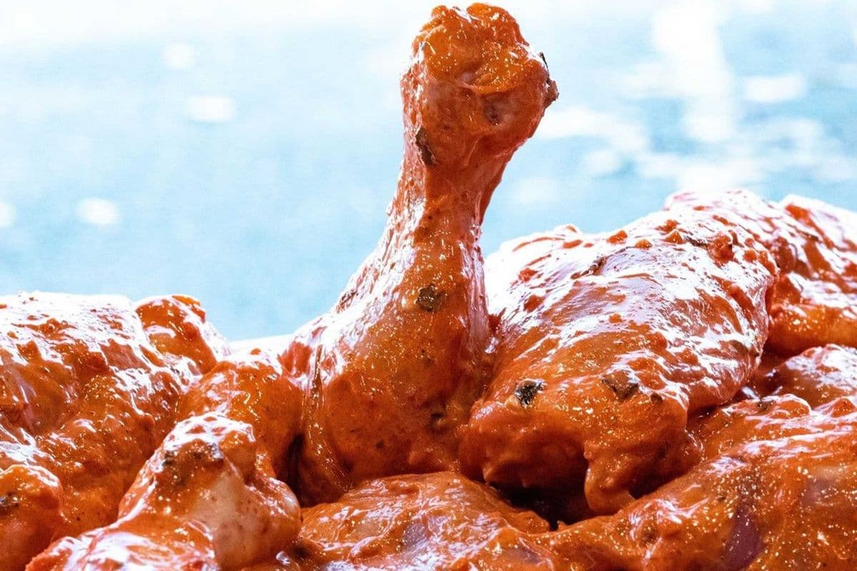 Marinated Chicken Leg And Thigh Tandoori ( 1 lb)