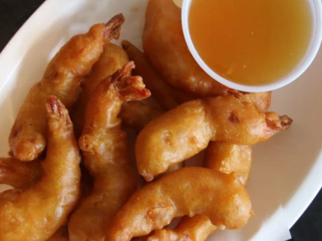 Deep Fried Prawns w.Lemon Sauce