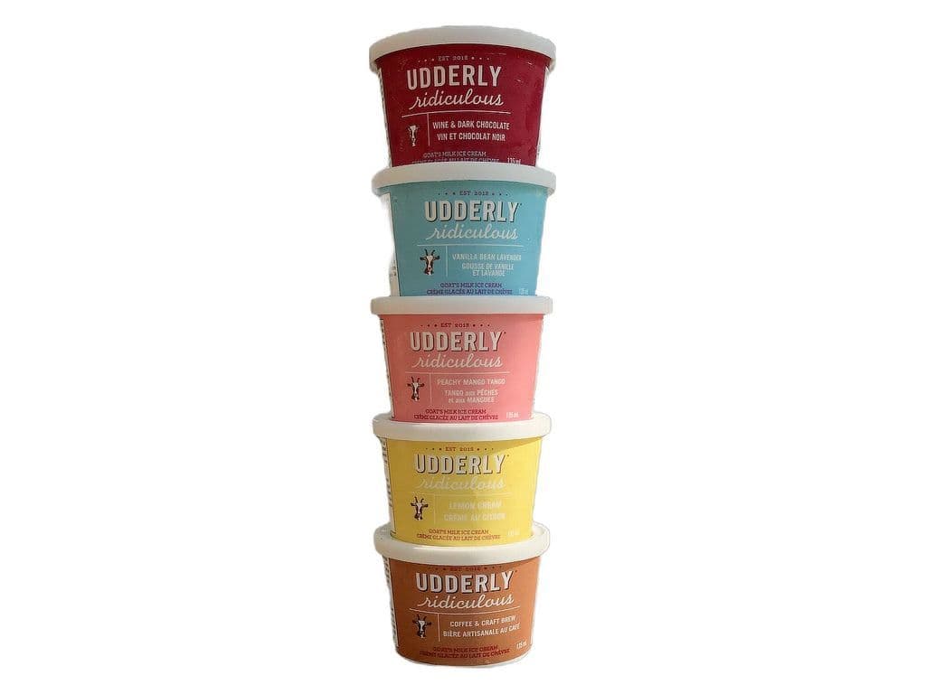 Udderly Ridiculous Goat's Milk Ice Cream