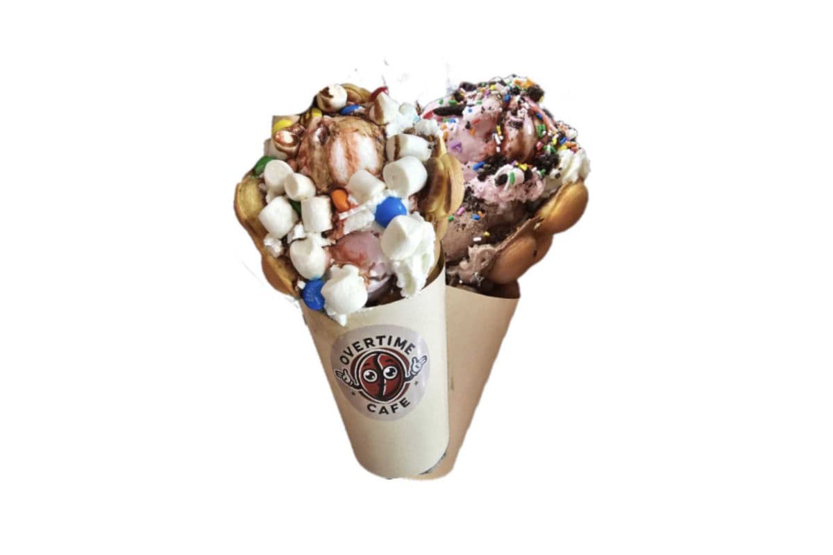 Make Your Own Bubble Waffle