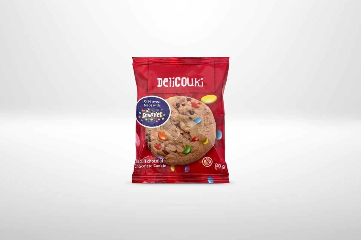 Delicouki Smarties Cookie (80 g)