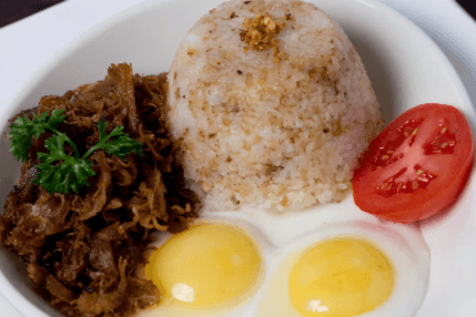 Adobo Flakes Silog