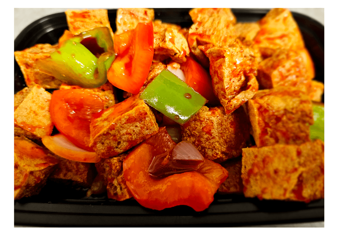 81. Sweet-and-Sour Deep-Fried Tofu