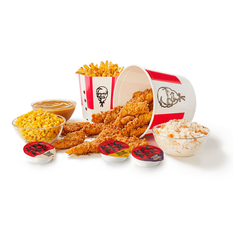 14 Piece Original Recipe Tenders Bucket and 4 Large Sides