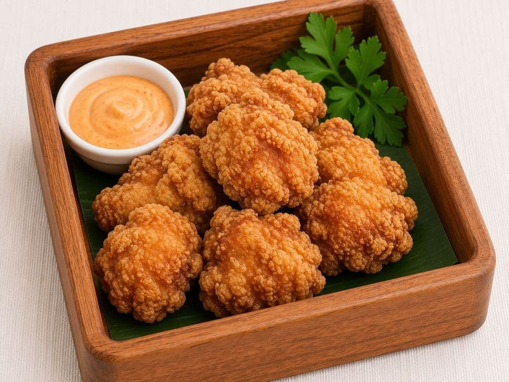 4 Chicken Karaage + 1 Yam & 1 Shrimp Tempura (6pcs) (BOGO)