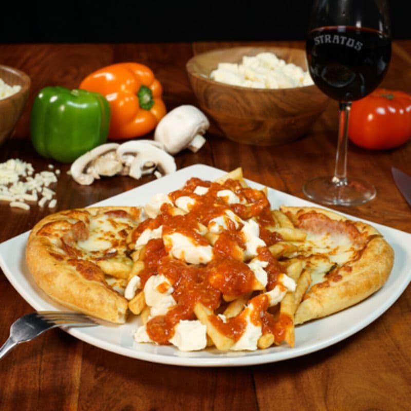 Pizza et poutine italienne / Pizza et poutine italienne