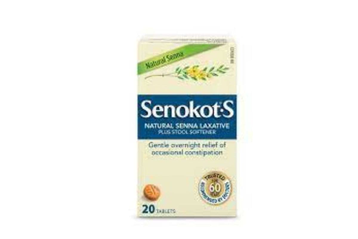 Senokot®-S Natural Laxative (20 tabs)