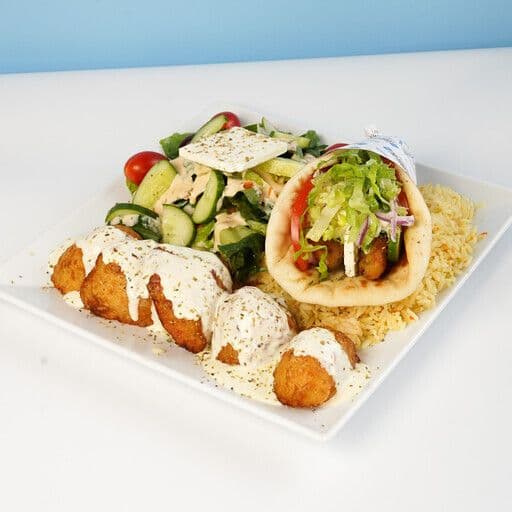 Assiette Aniston (vege) 1 pita / Plate Aniston (vege) 1 pita