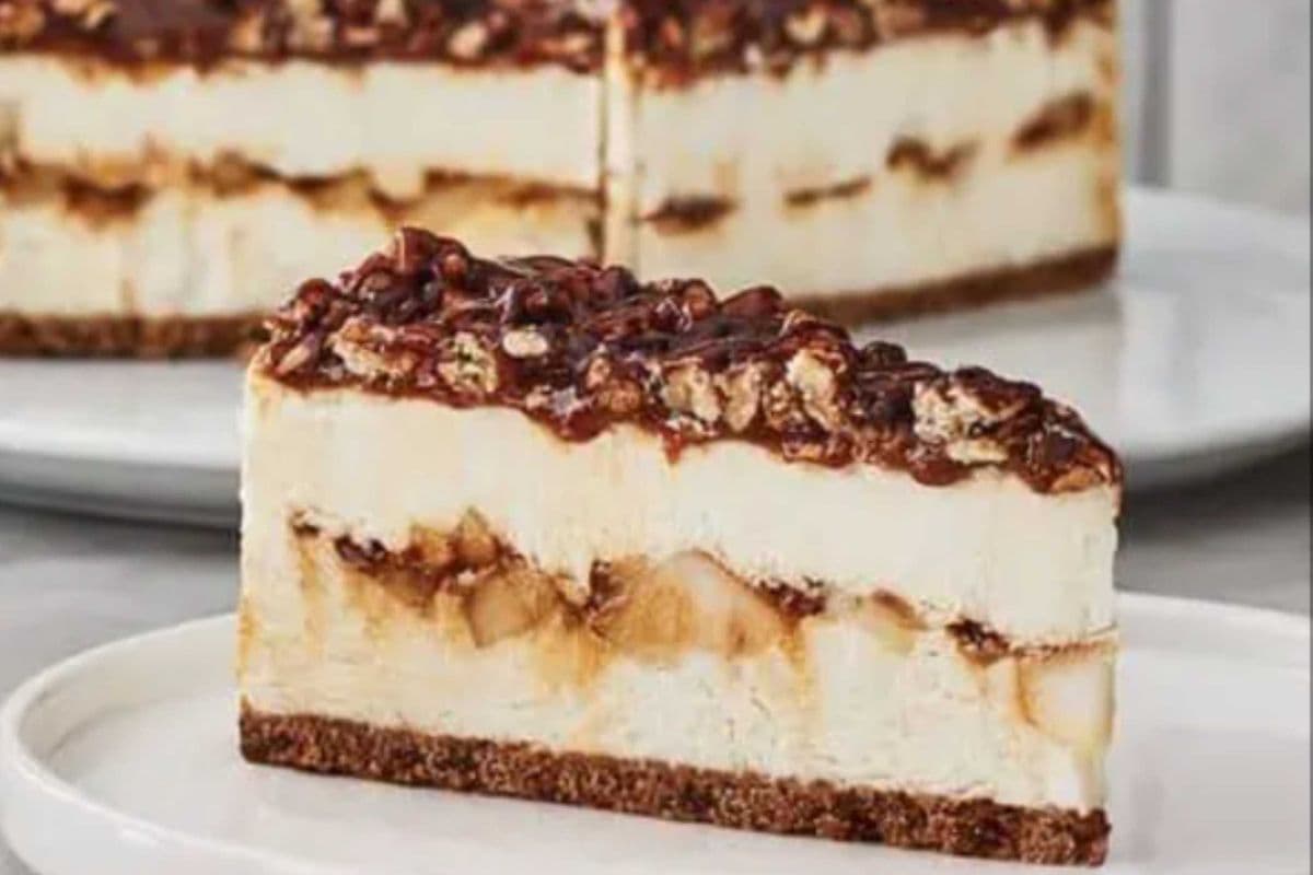 Gâteau au fromage Pomme et Caramel