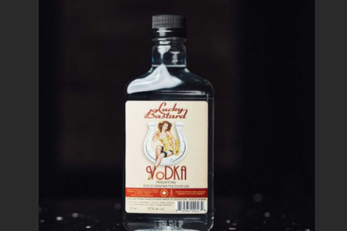 LUCKY BASTARD VODKA 375ML (1 x 375ML)