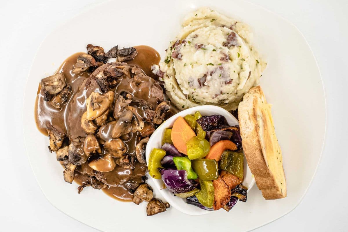 Hamburger Steak Dinner