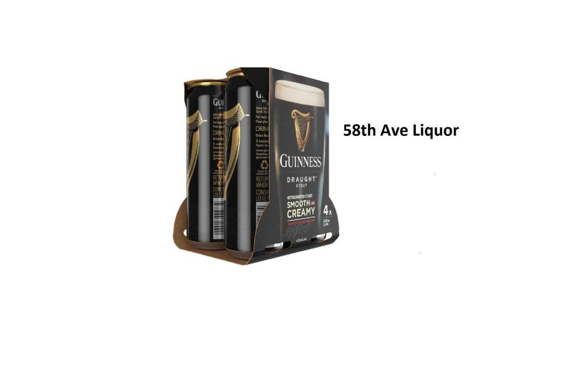 GUINNESS DRAUGHT 4 CANS (1 x 4x440ML)