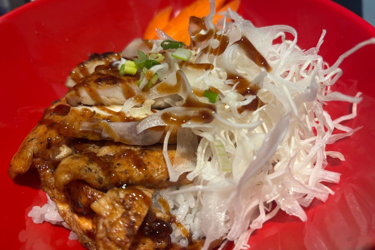 Chicken teriyaki rice bowl