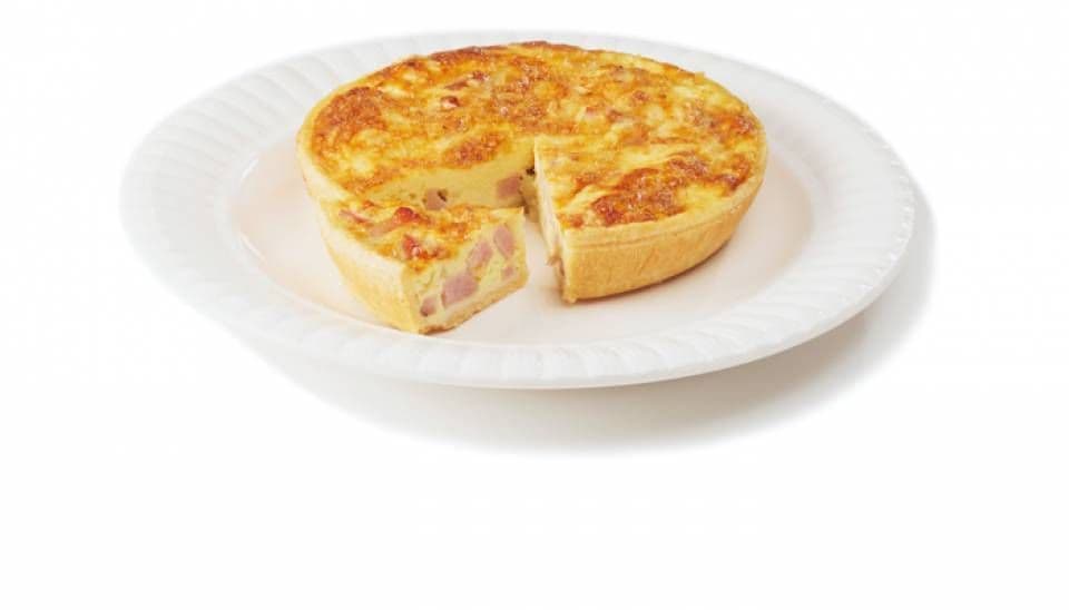 Quiche lorraine / Ham & cheese quiche