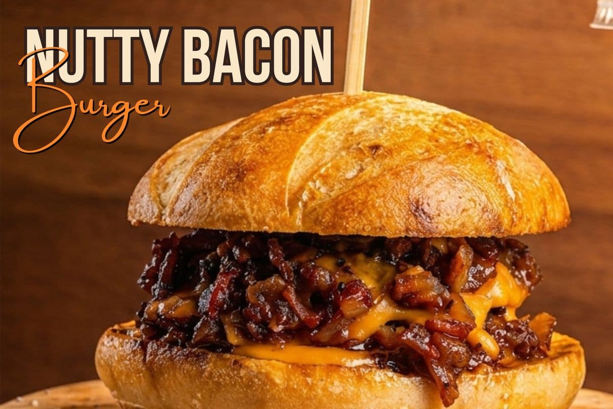 The Nutty Bacon Burger