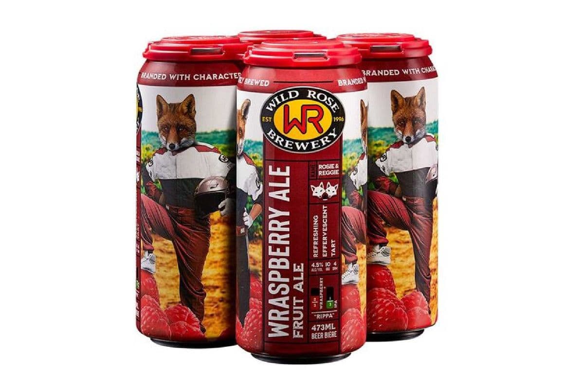 Wild Rose Wraspberry Ale-4PK (4 x 473ml)