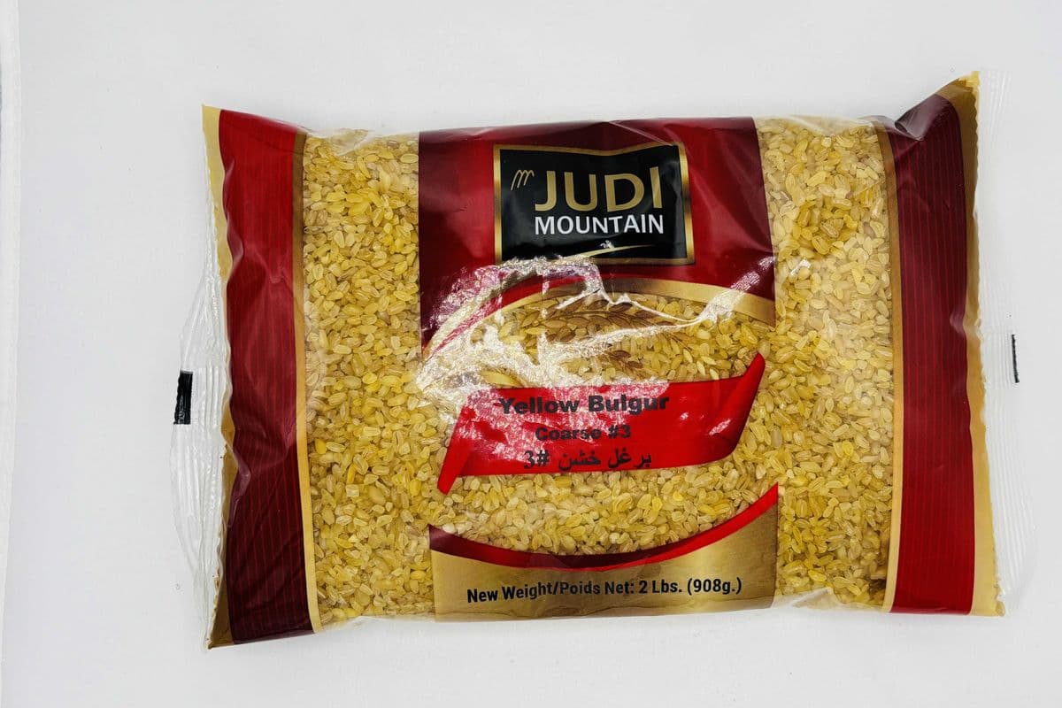 Judi Mountain Yellow Bulgur, Coarse #3, 908 Grams (908g)