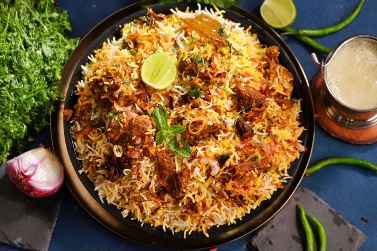 Lamb Hydrabadi Dum Biryani