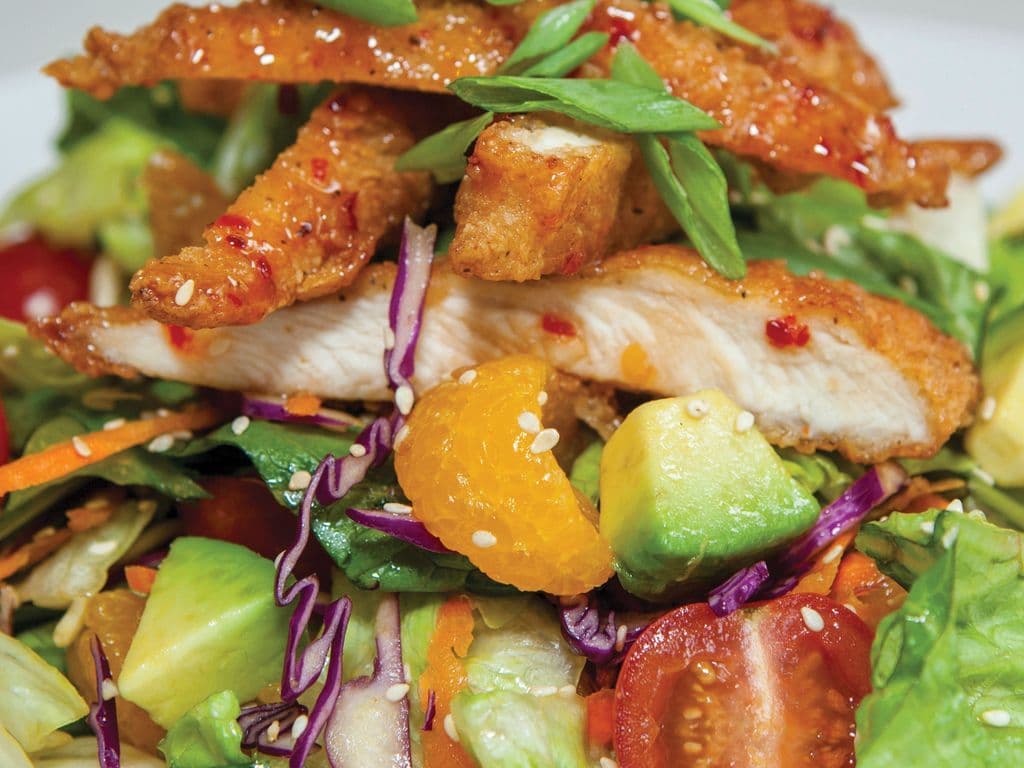 Salade au poulet thaï / Thai Chicken Salad