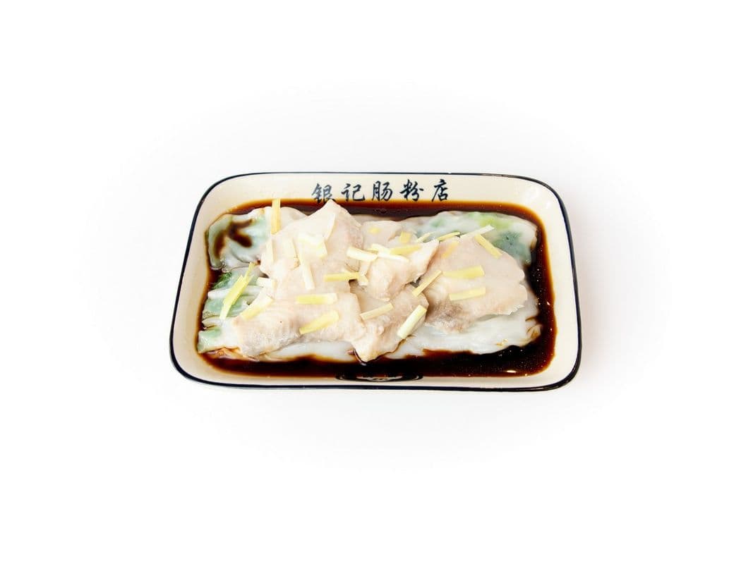 R8 Fish sliced with chives Rice noodle roll / R8 韭黃立魚片腸粉