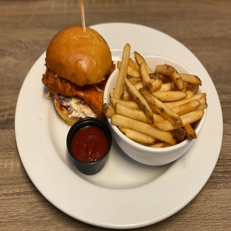 Square Up Spicy Chicken Burger