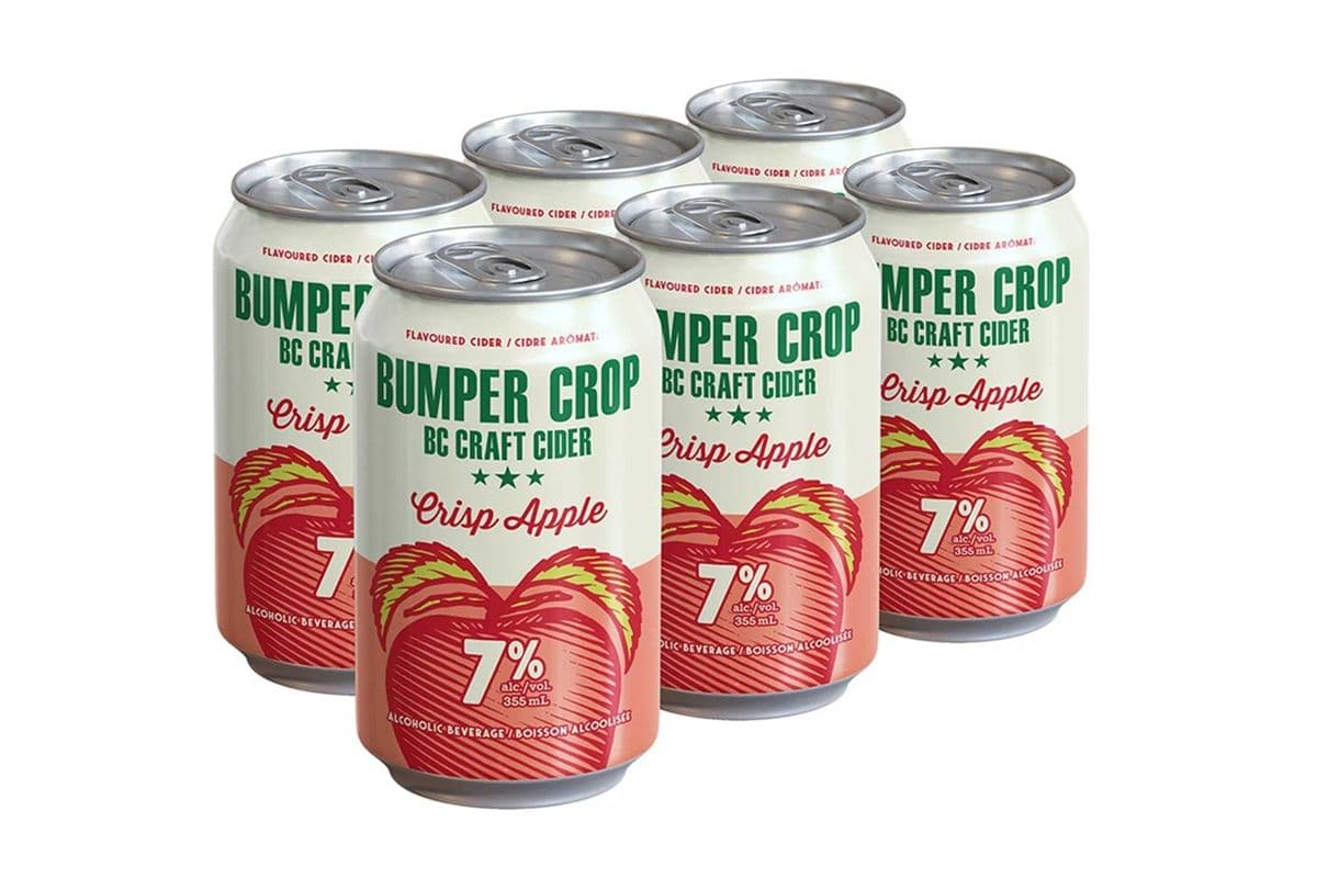 Bumper Crop Crisp Apple (6 Pack Cans) (6 x 355 ml)
