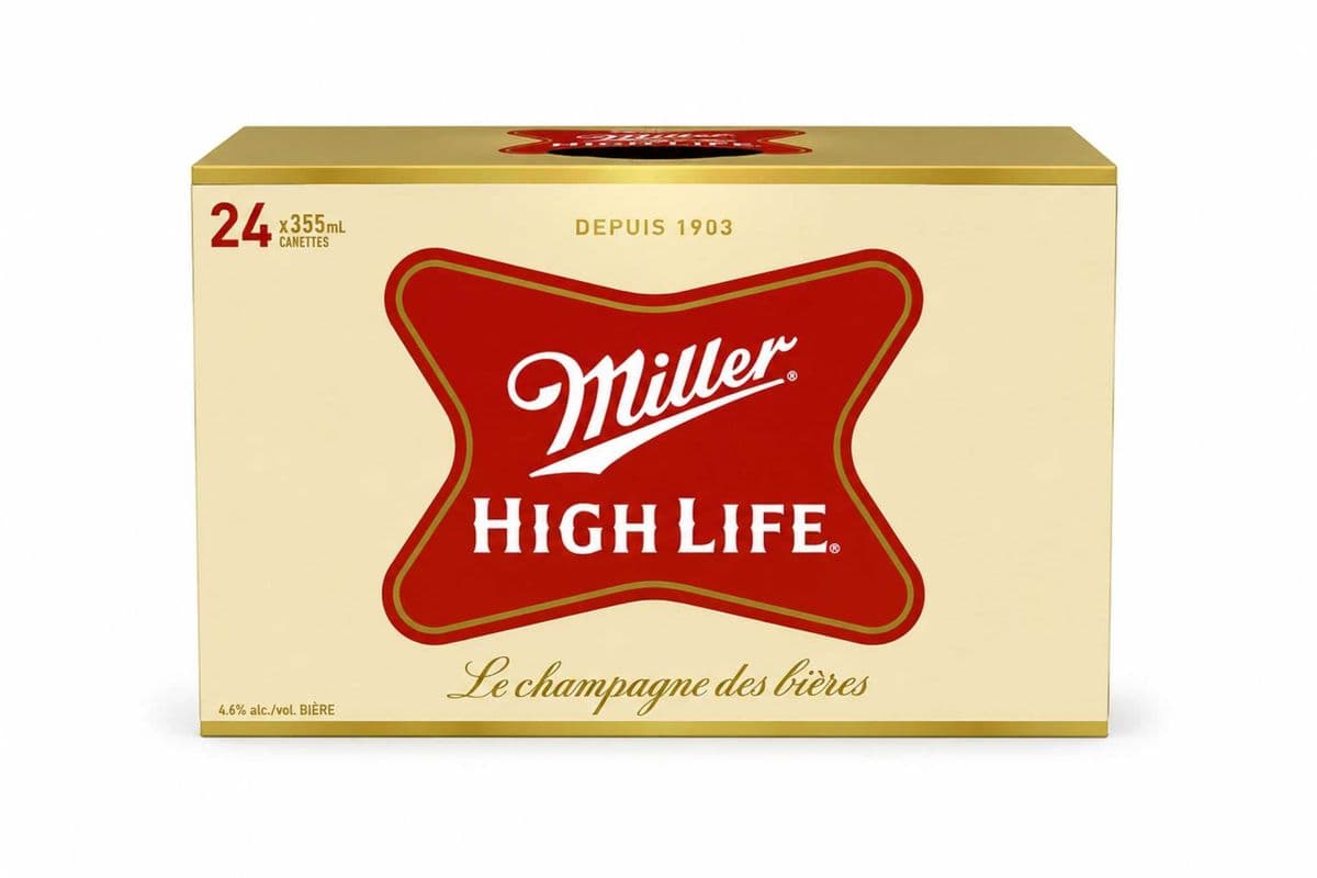 Miller High Life Lager (24 x 355ml)