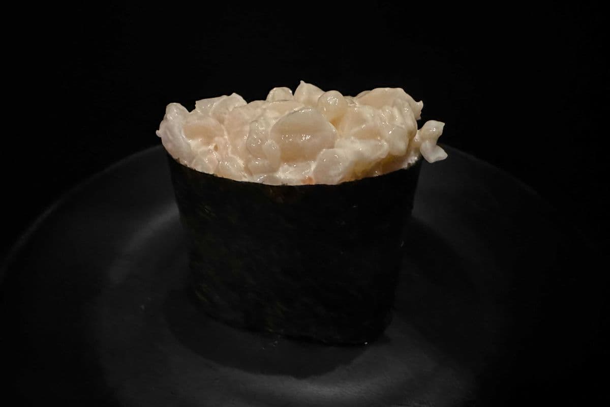 Chop Scallop Nigiri