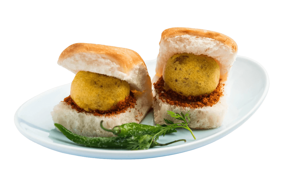 Vada Pav (Two Pieces)