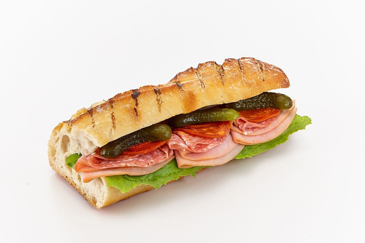 Baguette aux trois viandes / Three Meat Baguette