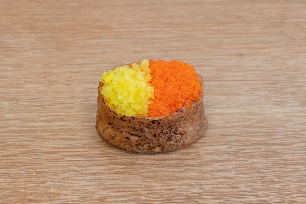Masago with Pickled Radish