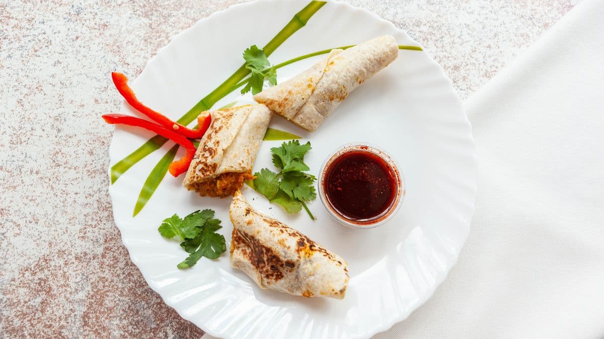 Butter Chicken Roll