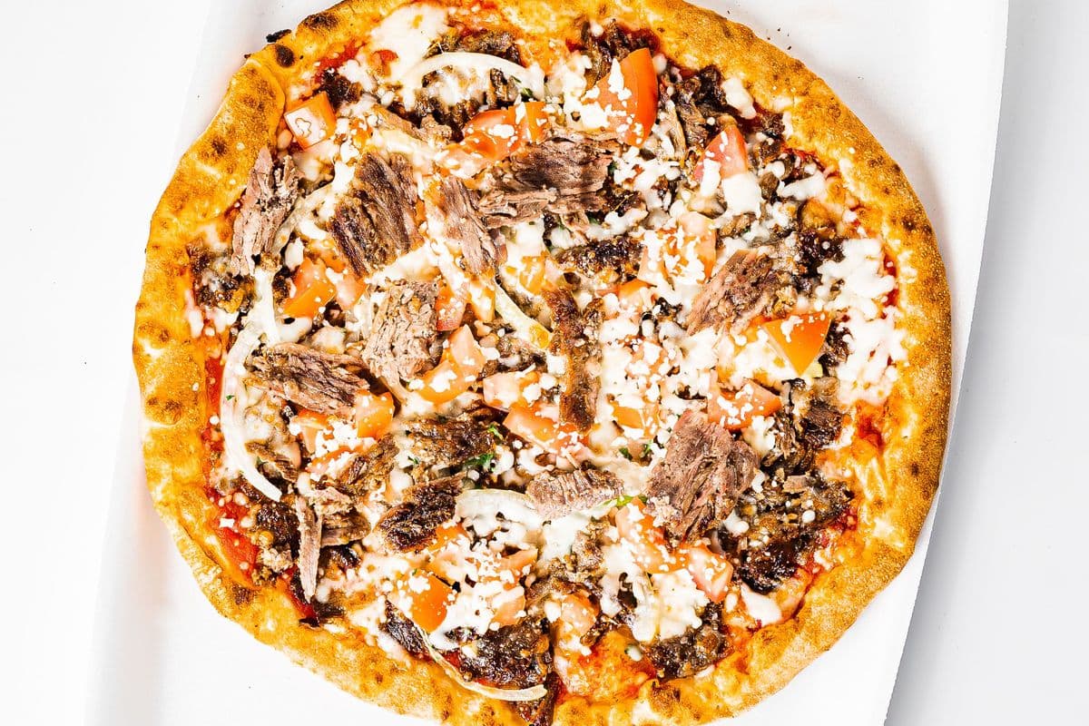 Beef Shawarma Pizza